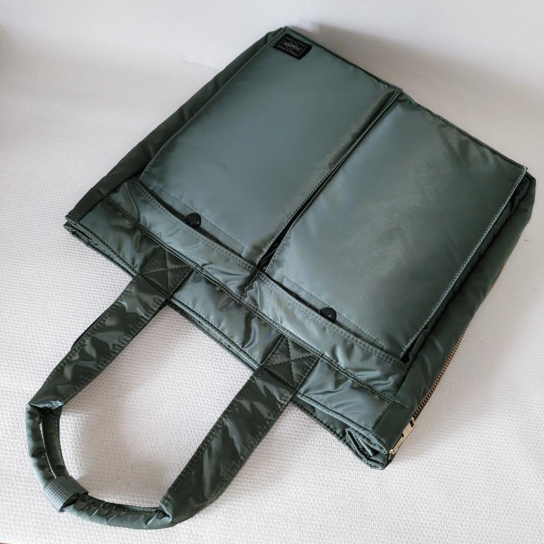 PORTER＿新型TANKER 2WAY TOTE＿タンカートートグリーン