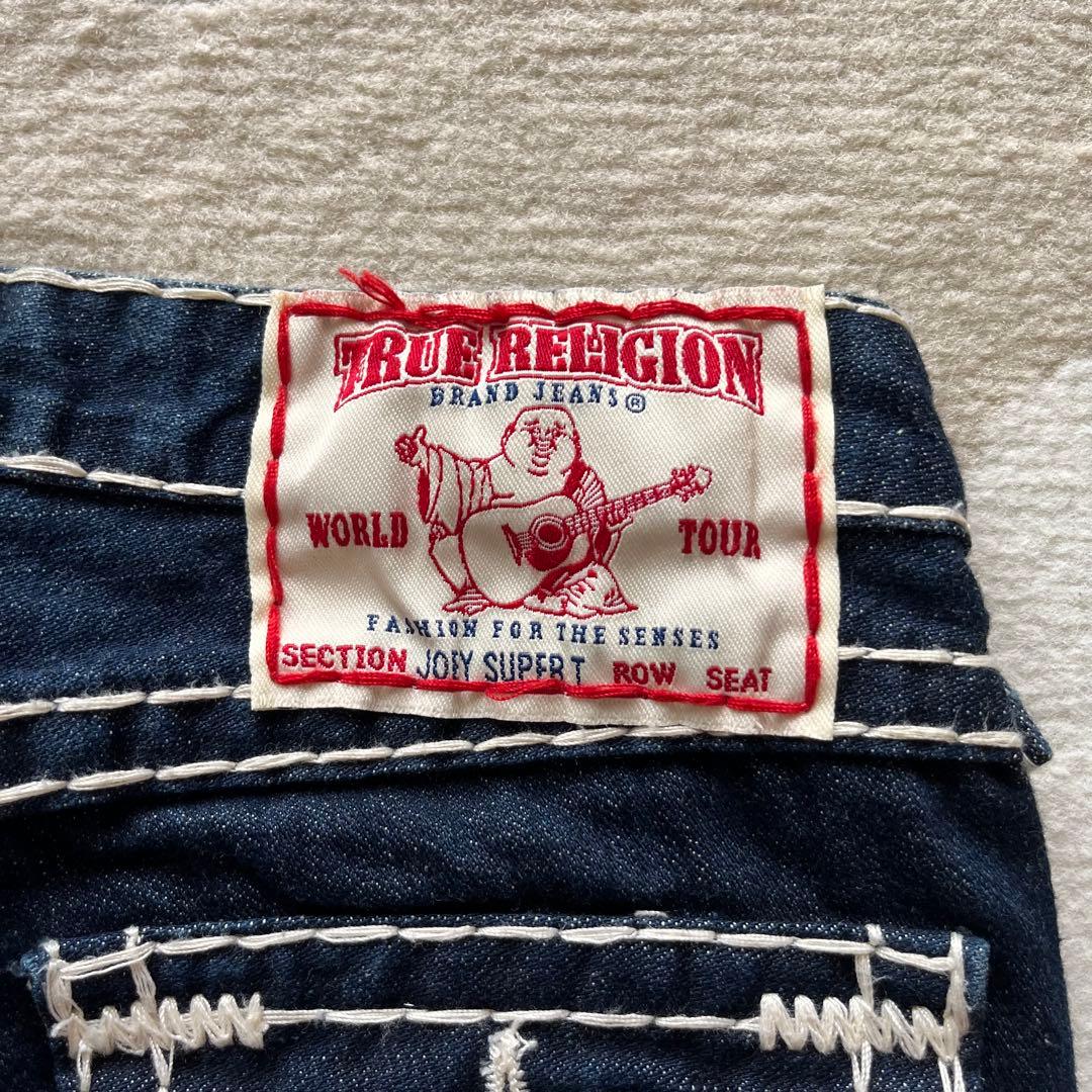 TRUE RELIGION JOEY SUPER T フレア 極太ステッチＷ24