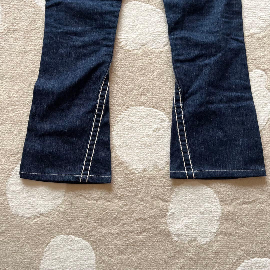 TRUE RELIGION JOEY SUPER T フレア 極太ステッチＷ24