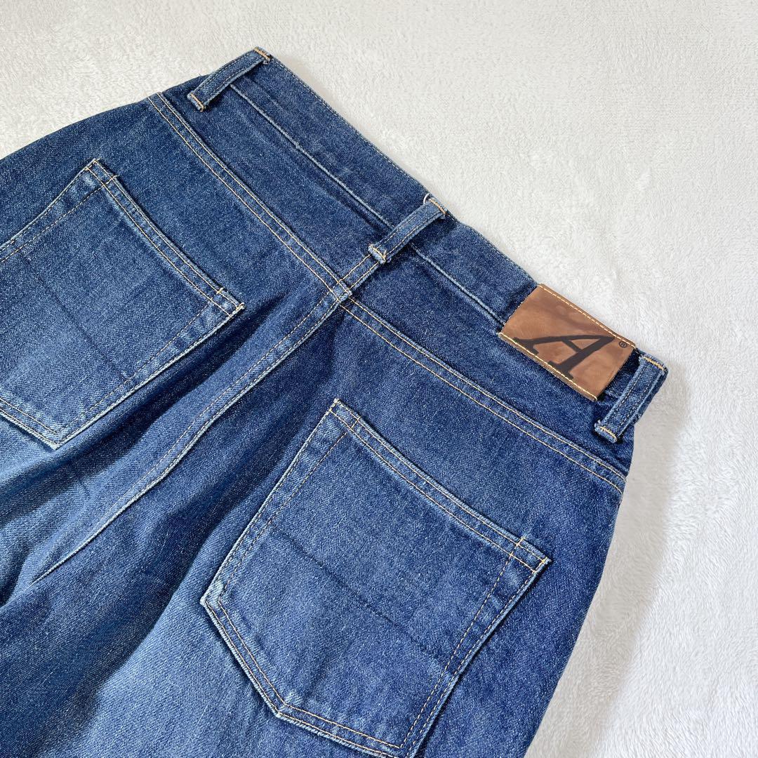 希少サイズ アナトミカ デニム 《W27》 マリリン 濃紺 ハイウエスト