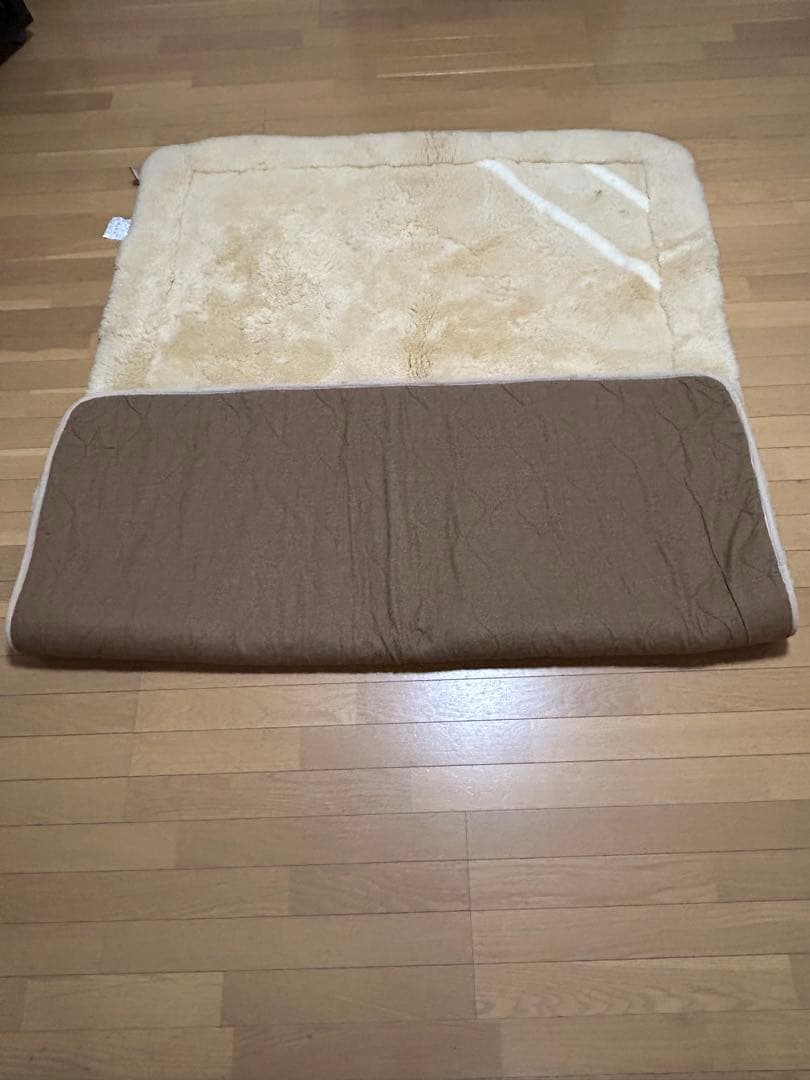 京都西川　ムートンシーツ　140×200 ダブル