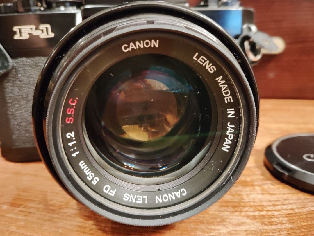 Canon F-1 初期モデル+レンズ FD 55mm f/1.2