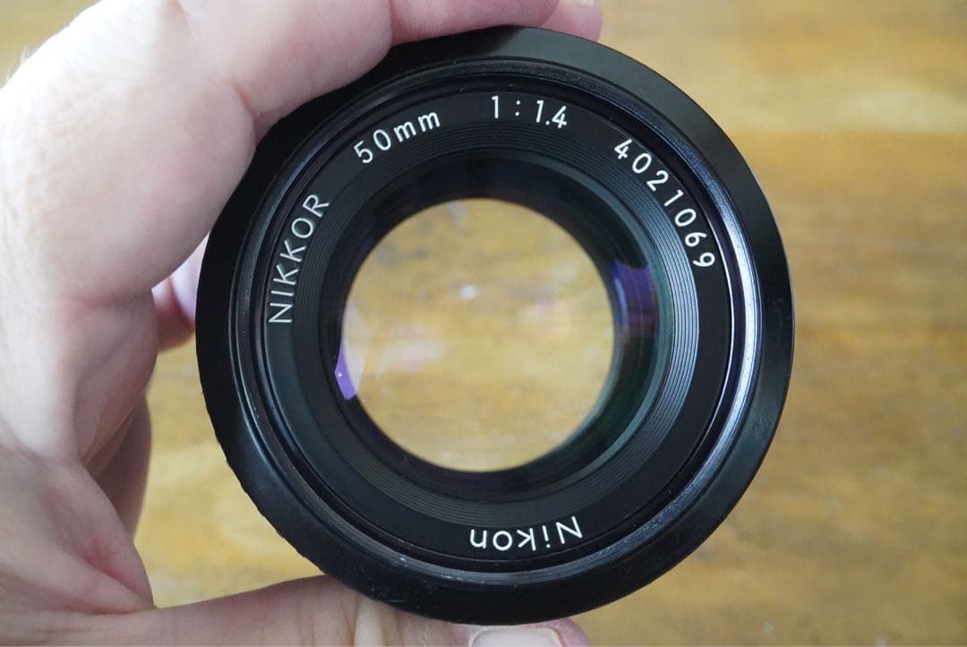 レンズ(単焦点) Ai Nikon 50mmF1.4