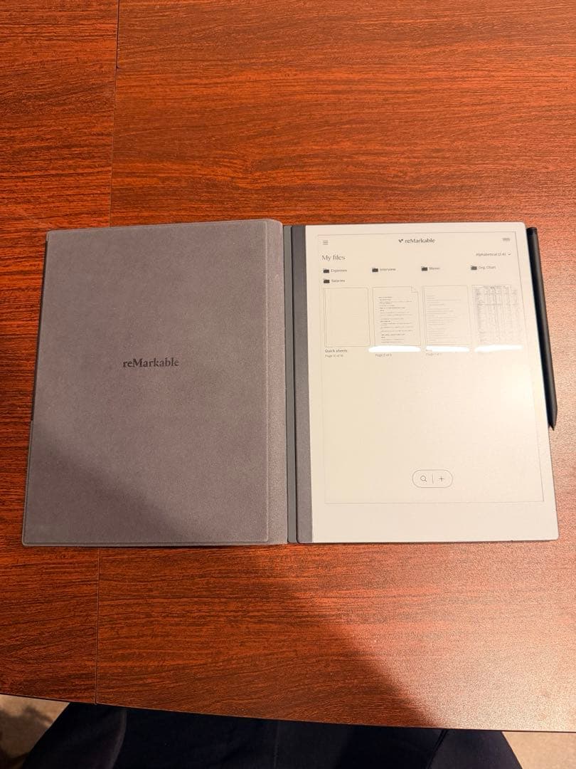 reMarkable 2 電子ノート　カバー　ペン付