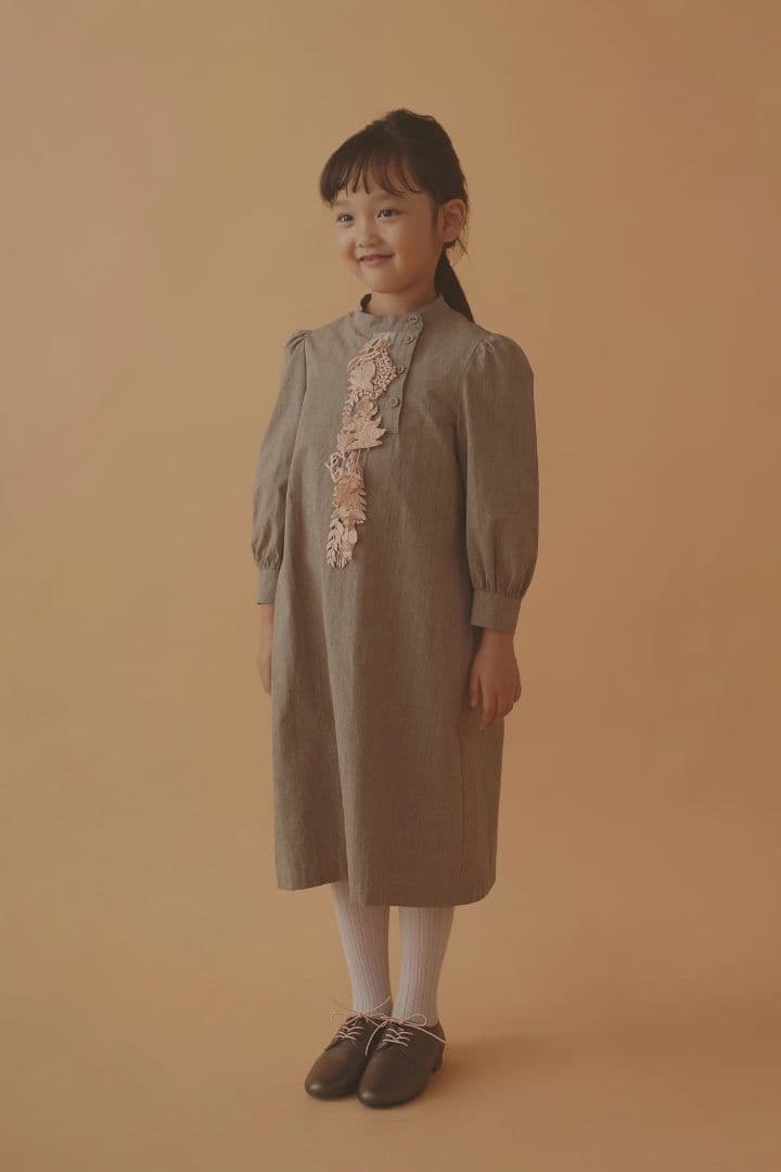 ミナペルホネン　キッズ　forest parade ドレス　ワンピース