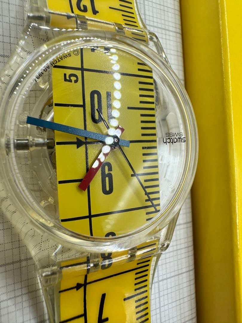 24時までセール　新品未使用　swatch スウォッチ　metrica 1998