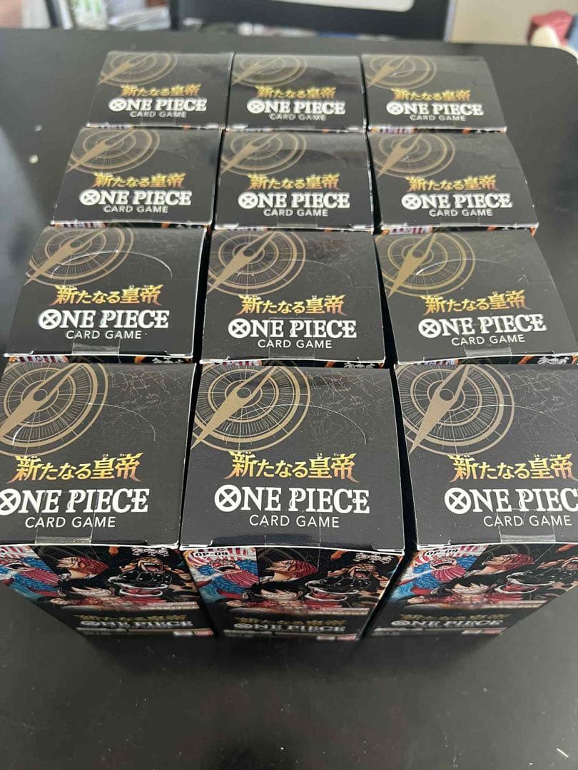 ワンピースカード　新たなる皇帝12BOX 未開封 テープ付き