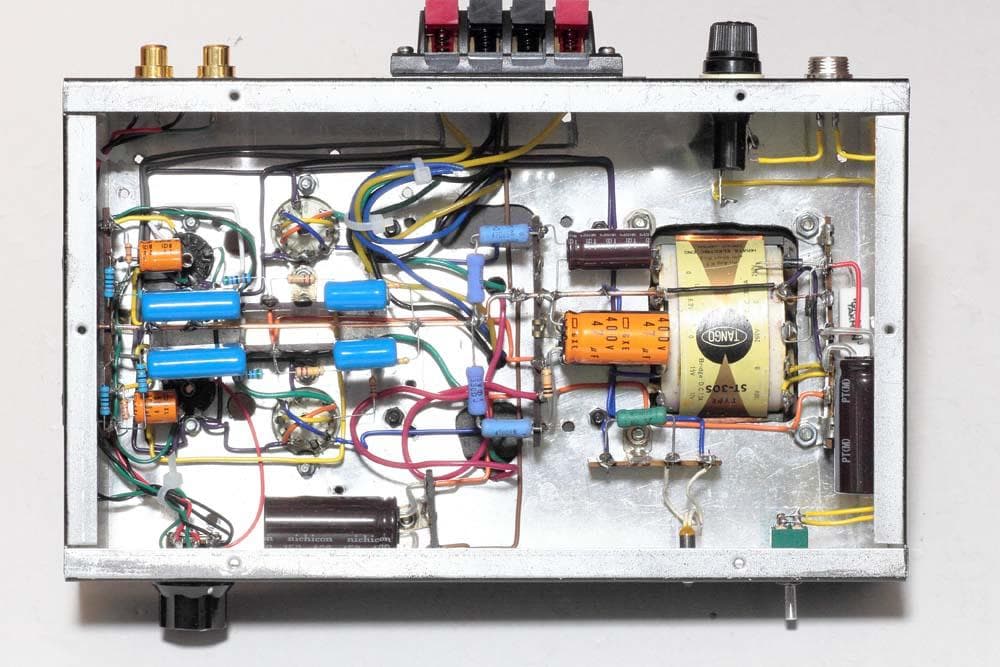 12AU7 パラ シングル ステレオ パワーアンプ 動作品