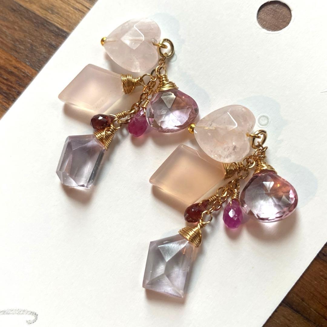 ももか様　天然石チャーム