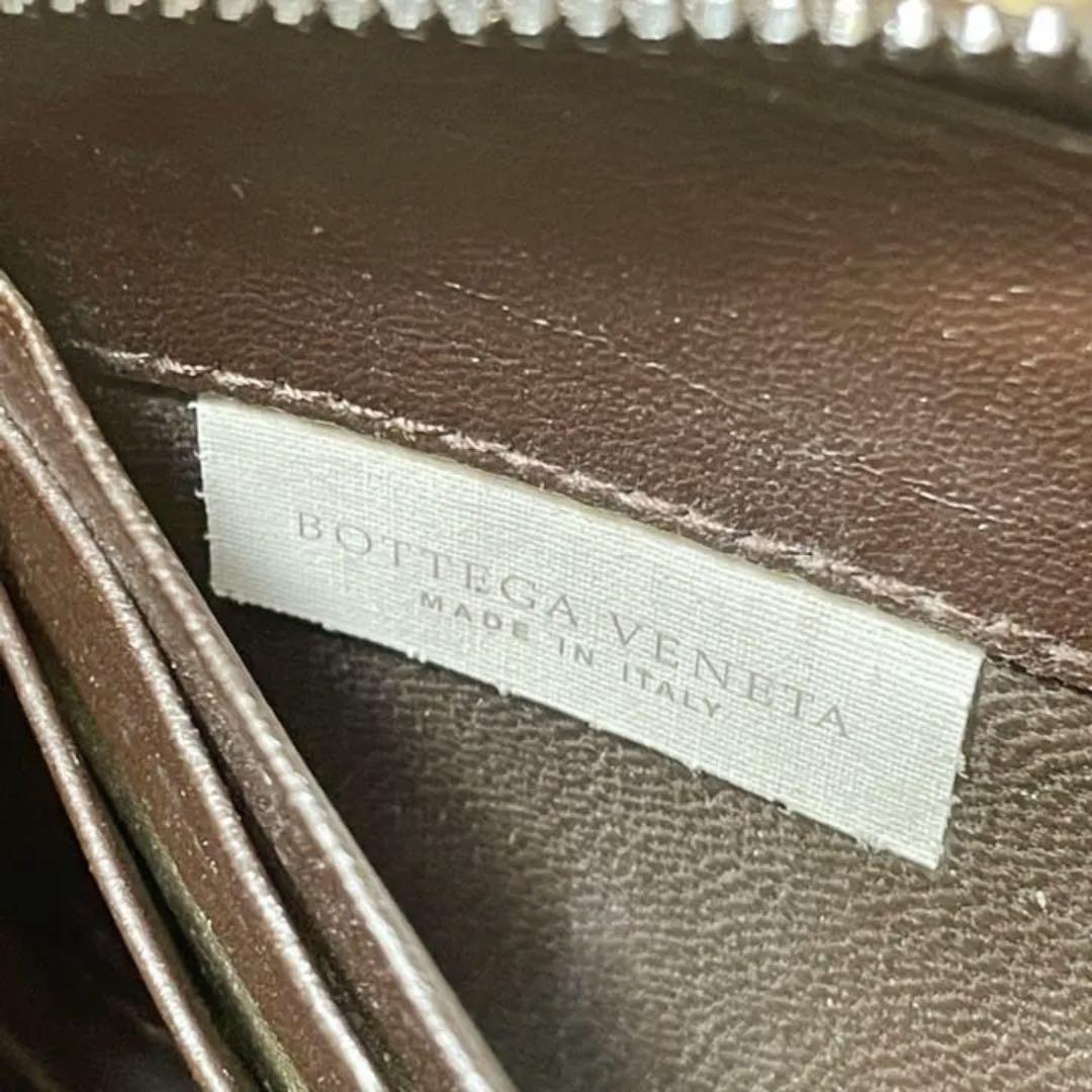 ✨美品　ボッテガ　ラム革 ラウンドファスナー　長財布