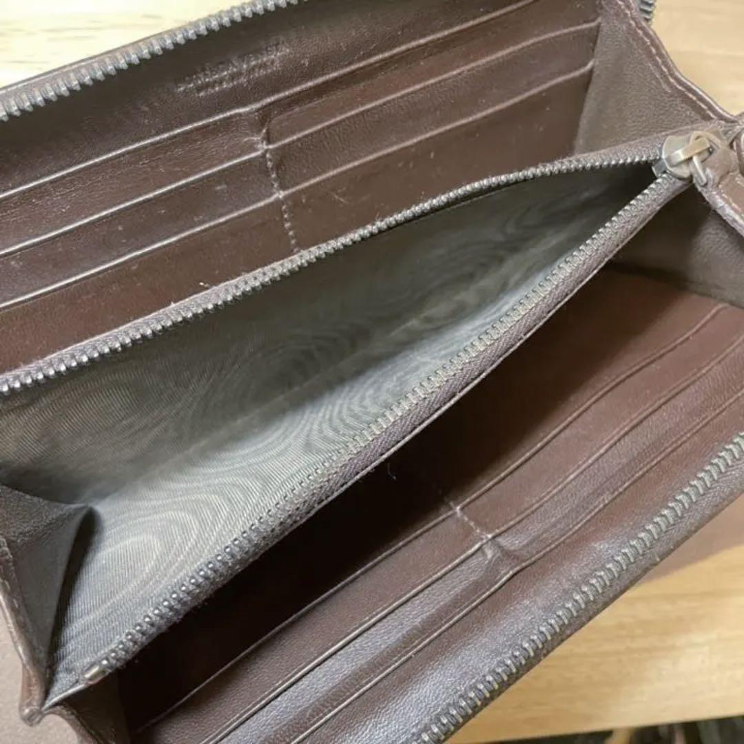 ✨美品　ボッテガ　ラム革 ラウンドファスナー　長財布
