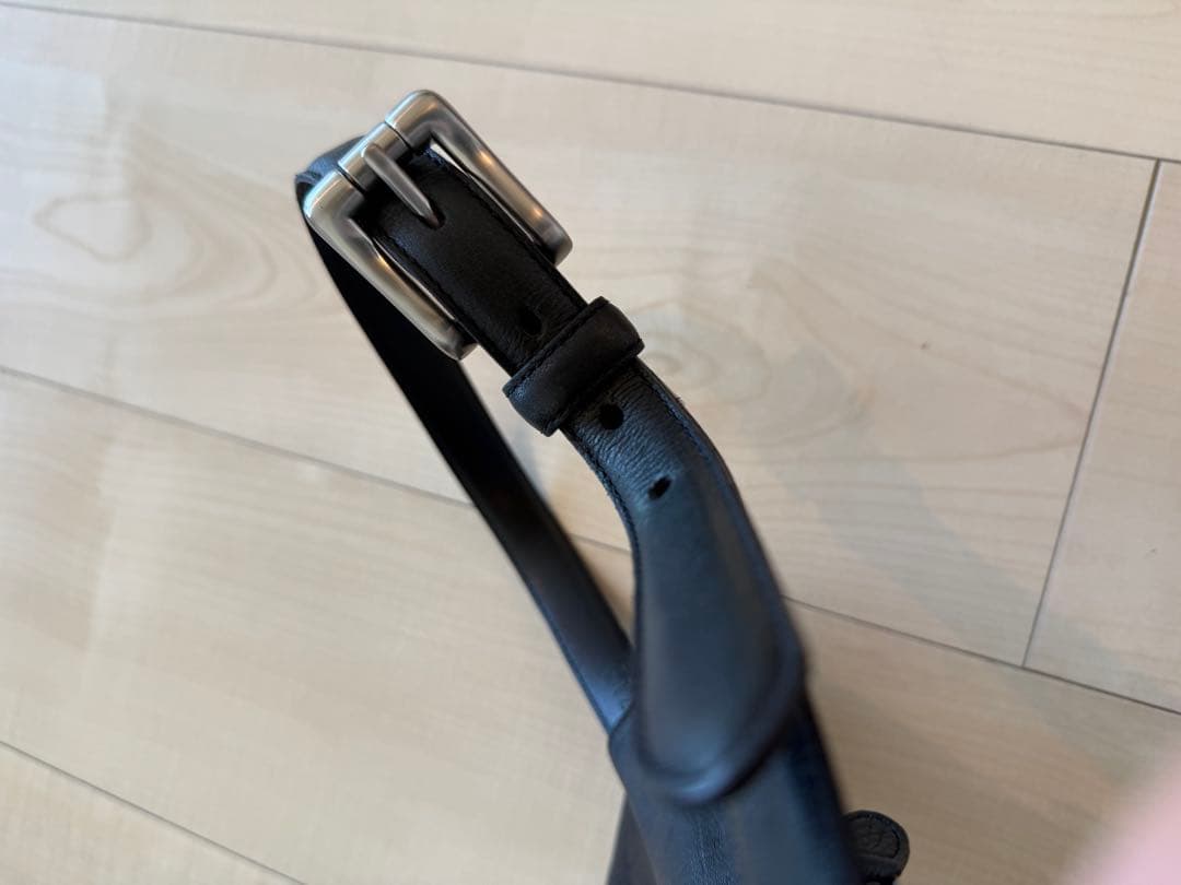 vintage レザー　ウエストポーチ　ベルト