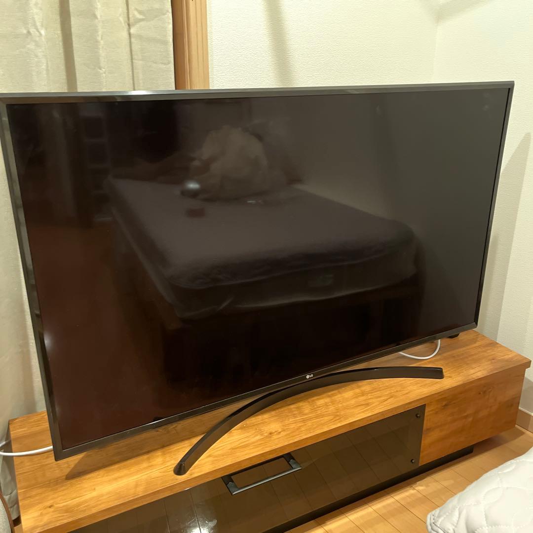 12/21処分予定 LG 2019年製55UK6300PJF 4K 55型tv