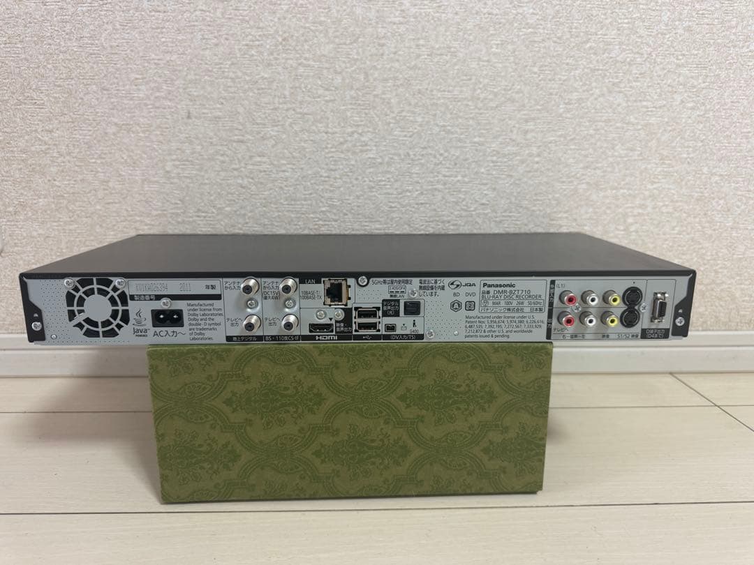 Panasonic DMR-BZT710ブルーレイプレーヤー