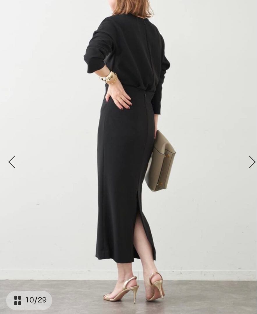 完売 Deuxieme Classe ジョーゼットハイウエストスカート