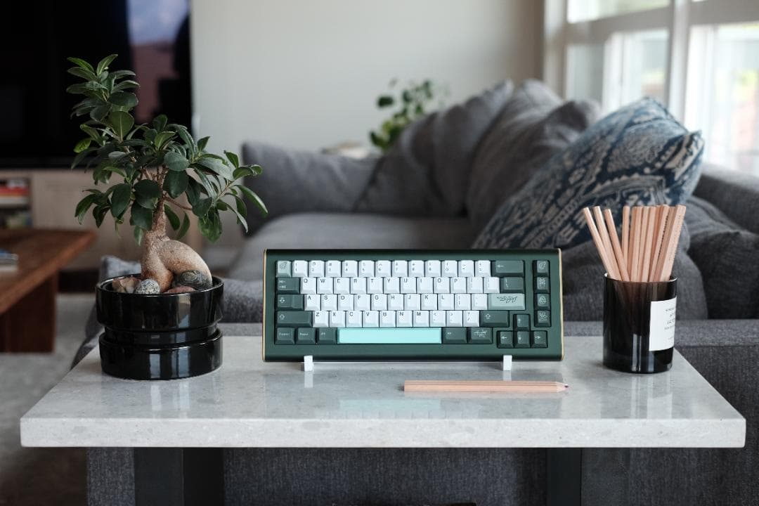 キーボード Gentoo Forest Green