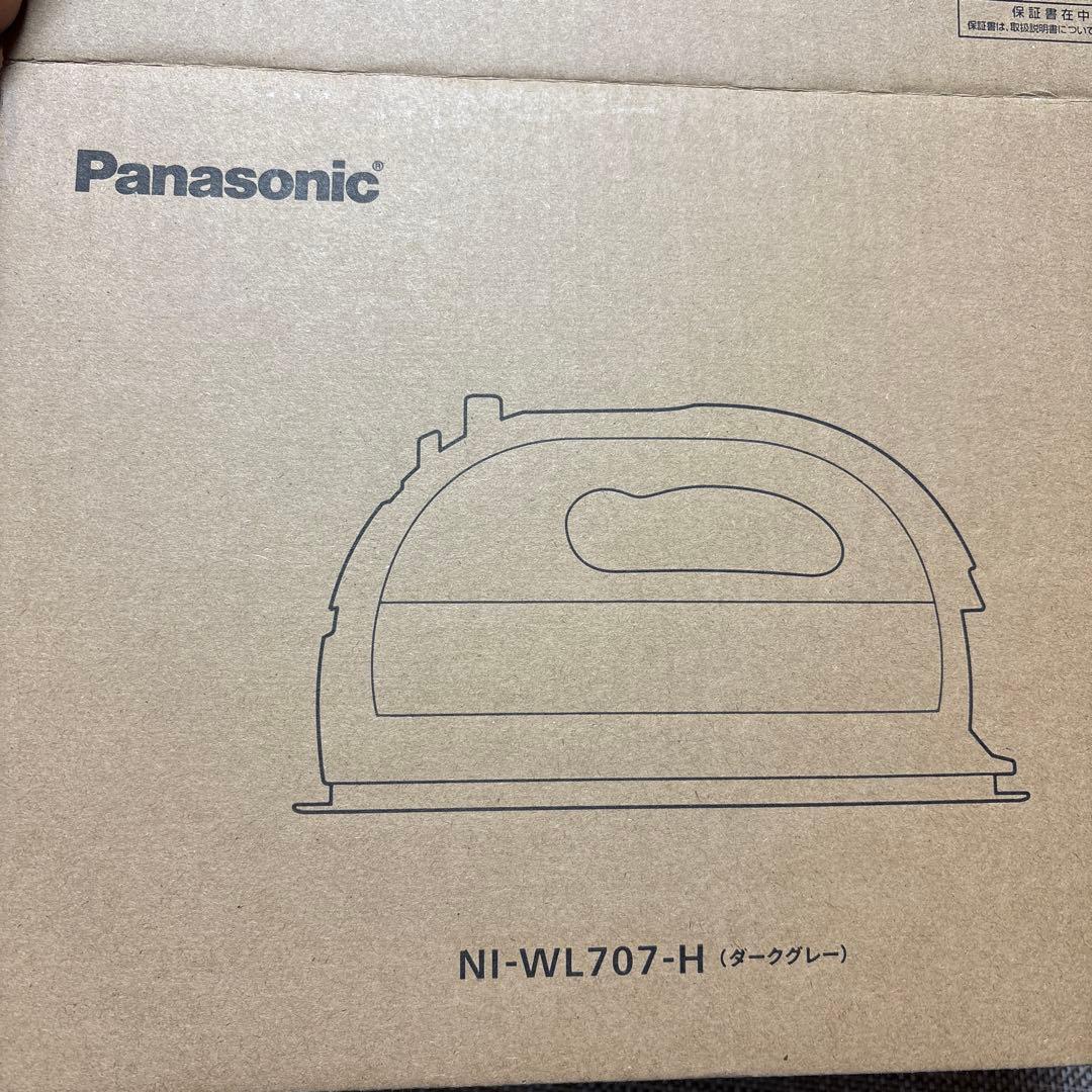 Panasonic スチームアイロン ダークグレー