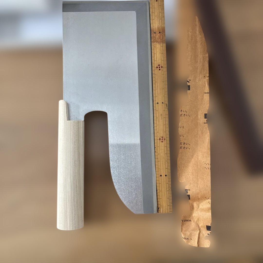 ステンレス製 そば・麺切り包丁 300mm