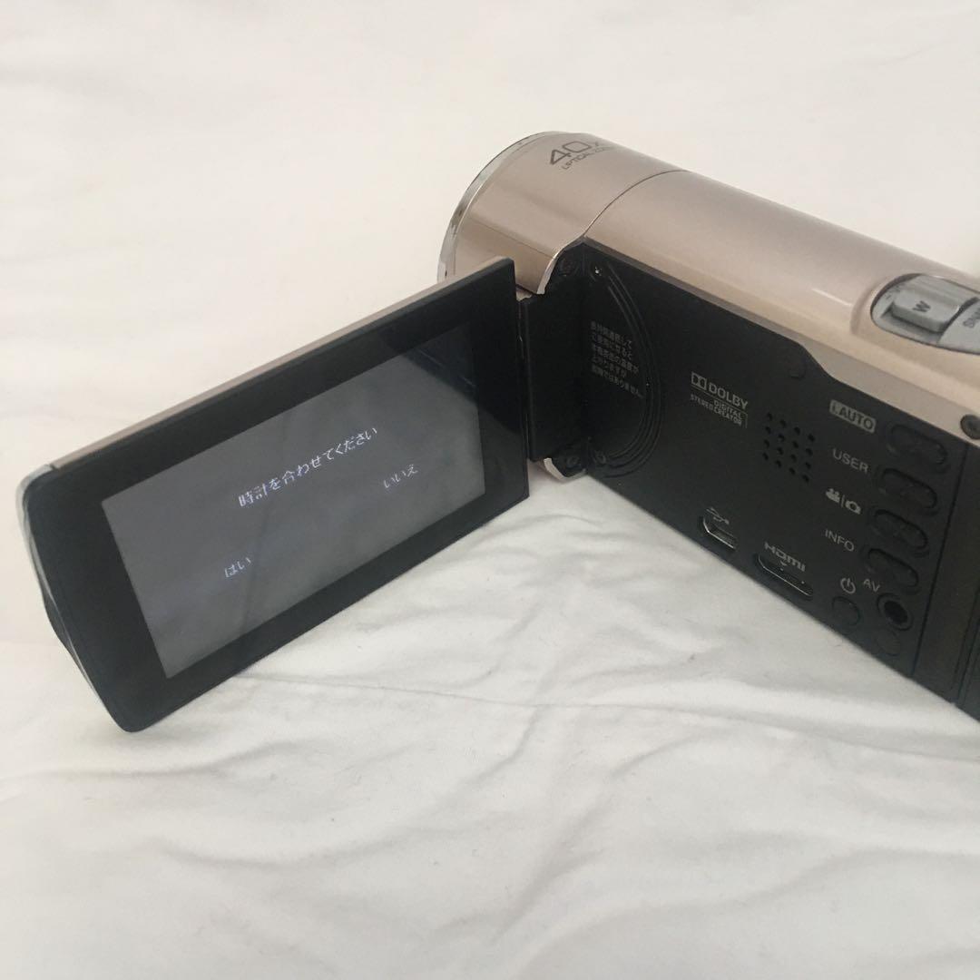 JVCケンウッド フルハイビジョンムービー ピンクゴールド GZ-HM670-N