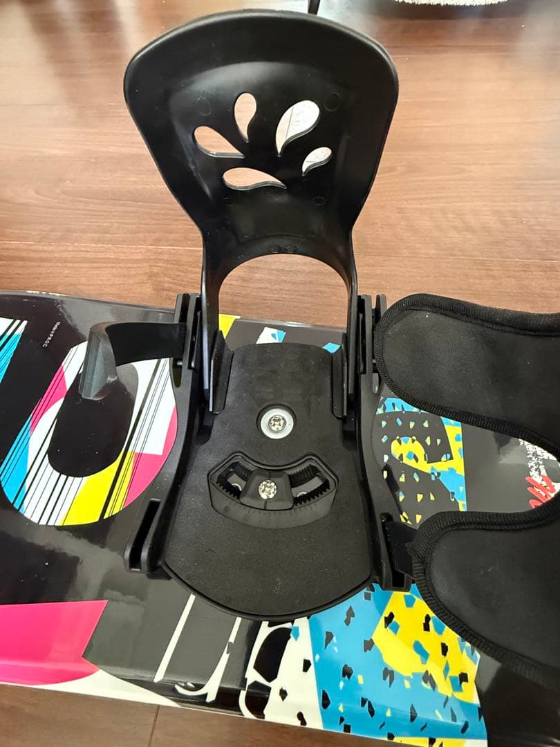 120cm スノーボード ビンディングセット