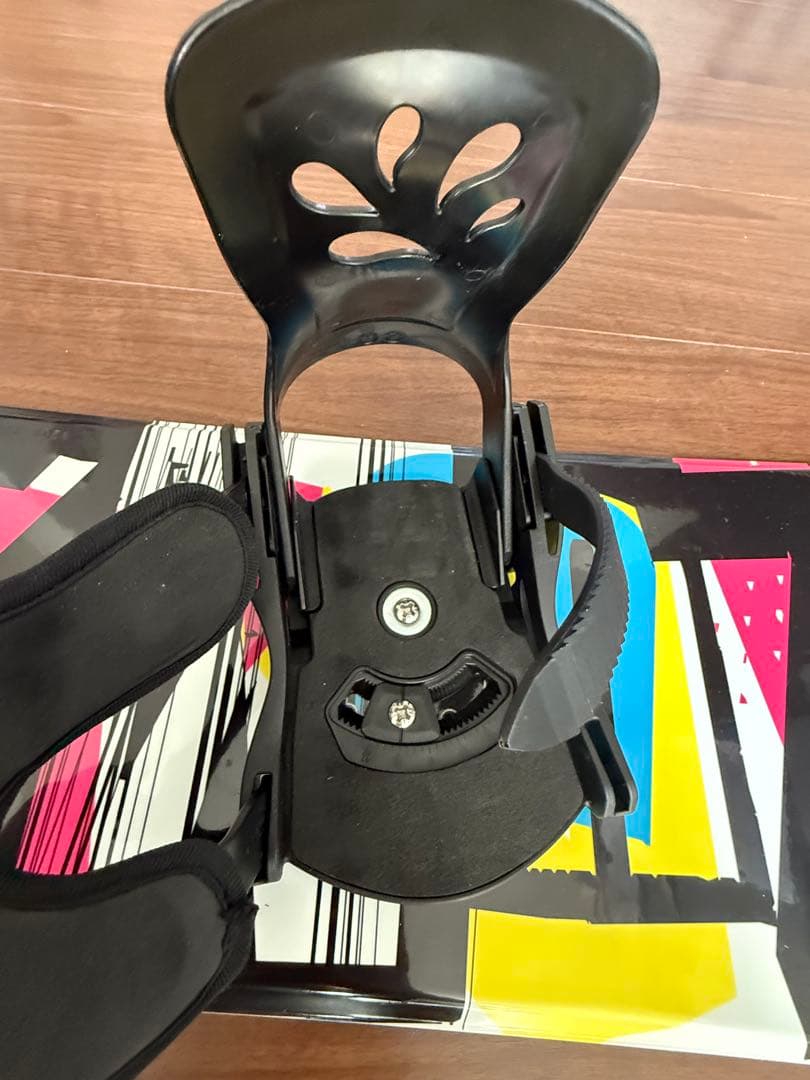 120cm スノーボード ビンディングセット