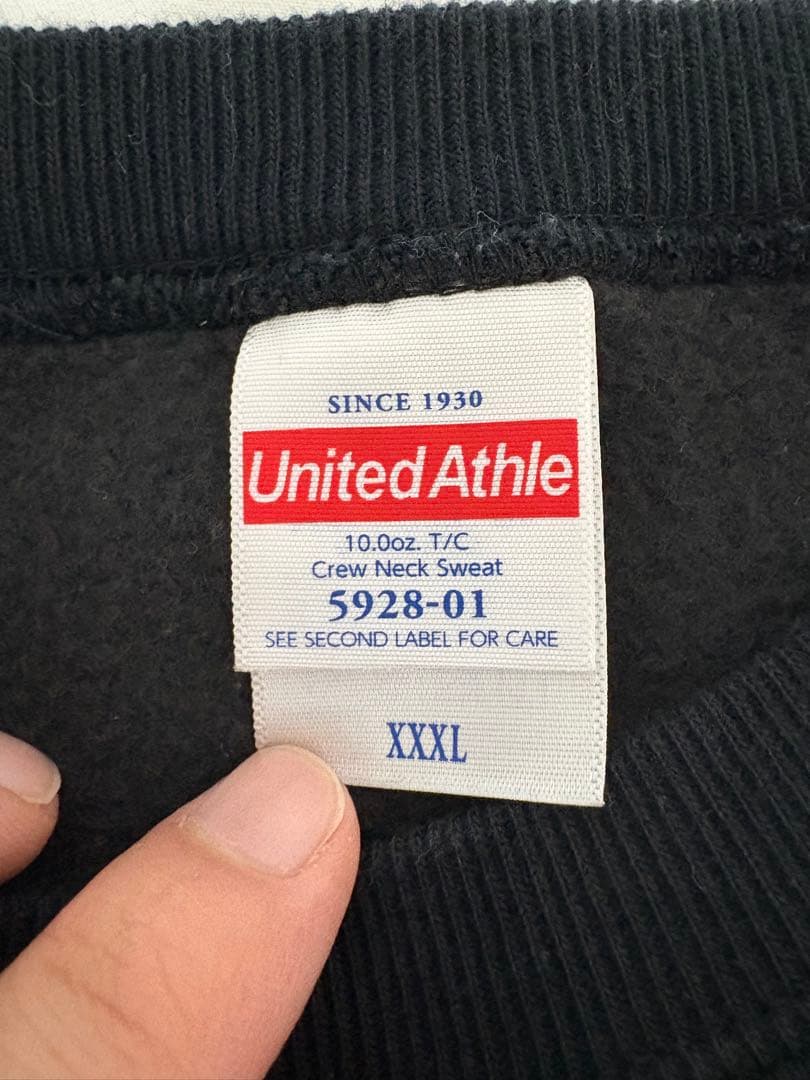 S*U様 CROOJA 公式チームトレーナー ブラック 黒 希少品 XXL