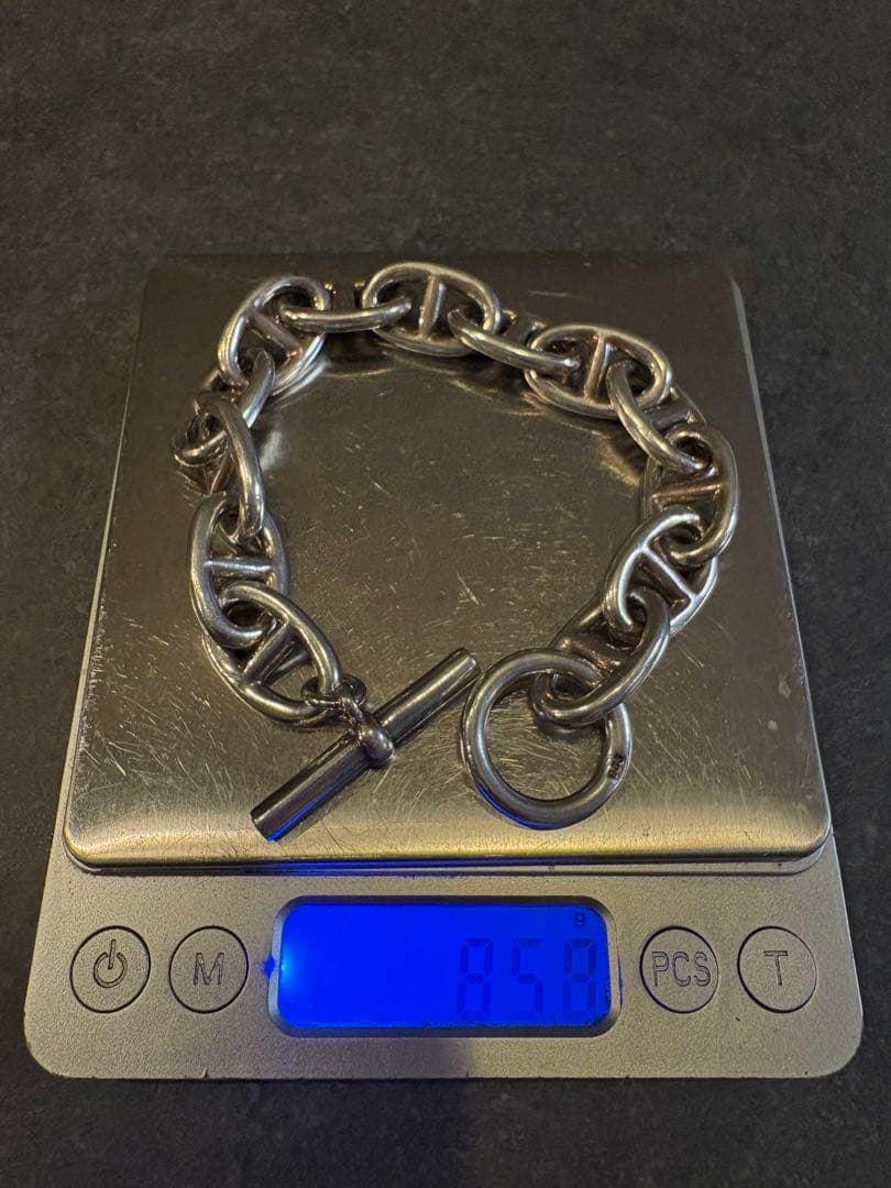 TGM風13コマ　シルバー925刻印　85.8g