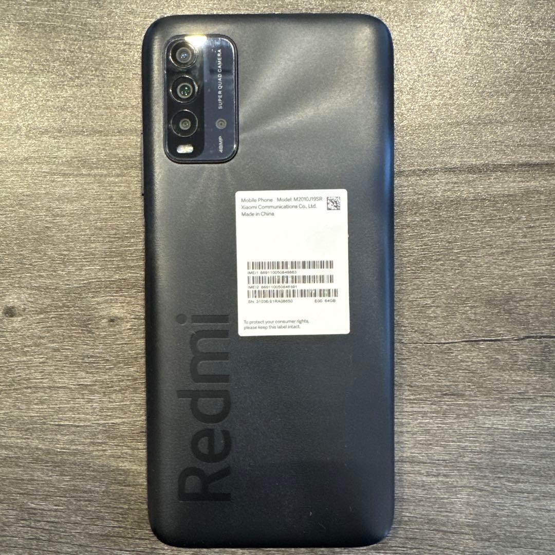 Xiaomi Redmi 9T Carbo Gray SIMフリー 美品