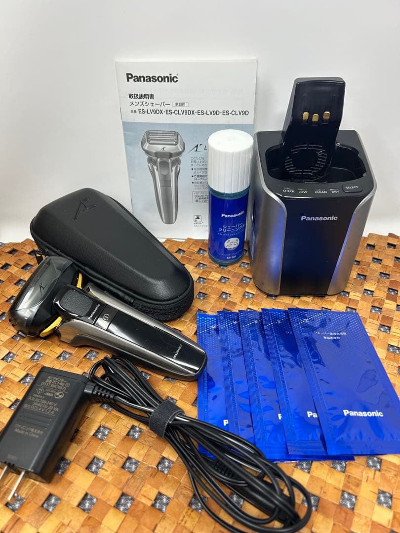 Panasonic LAMDASH ES-CLV9DX-S シルバー調 5枚刃