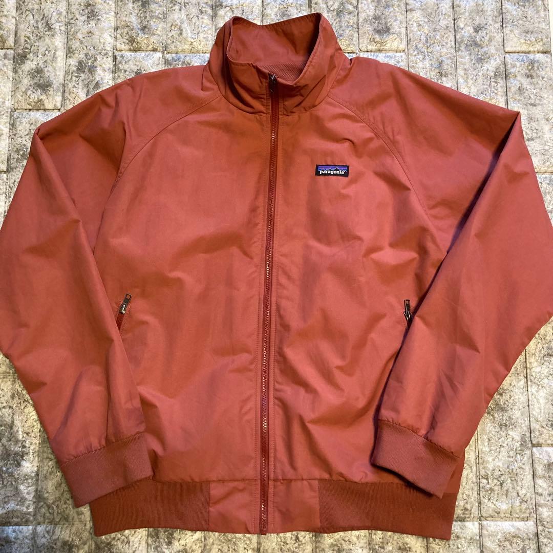【うぃすこんちわ】パタゴニア バギーズジャケット L ボルドー20SP