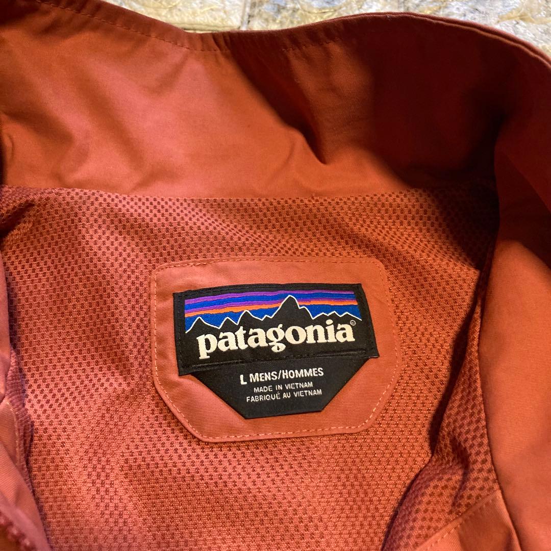 【うぃすこんちわ】パタゴニア バギーズジャケット L ボルドー20SP