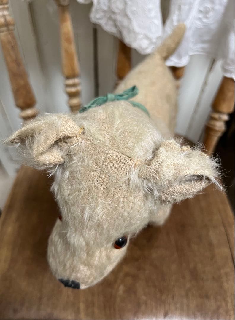 アンティーク　ヴィンテージ　テリア　ぬいぐるみ　犬　ベア　ドイツ