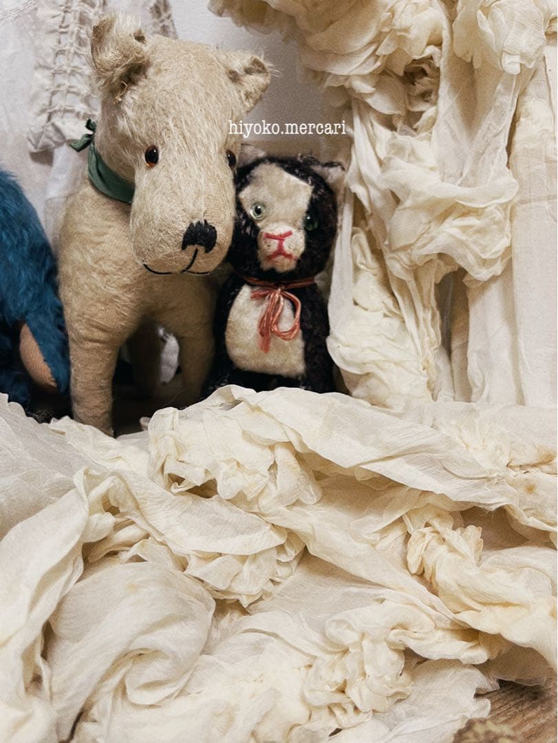 アンティーク　ヴィンテージ　テリア　ぬいぐるみ　犬　ベア　ドイツ