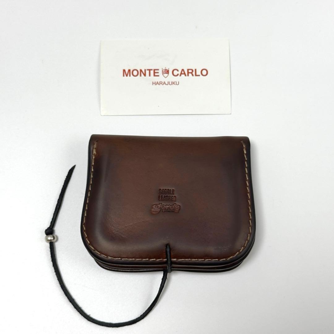 ゴローズ goro's 角型小銭入れ　サドル　財布