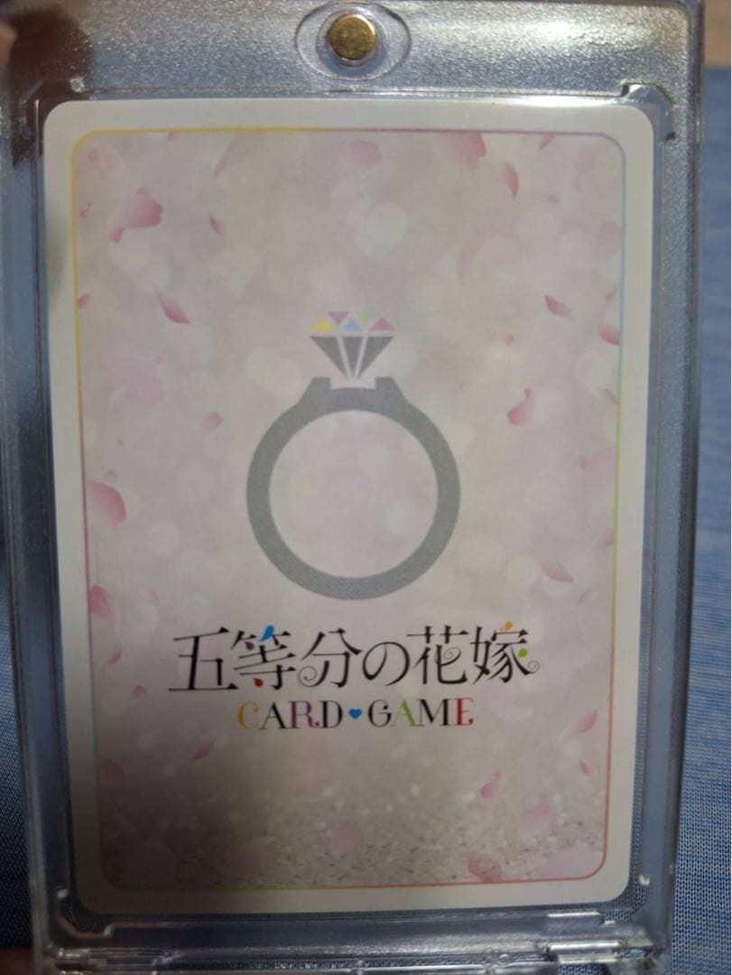 5等分の花嫁　カードゲーム　中野三玖　SSP サイン