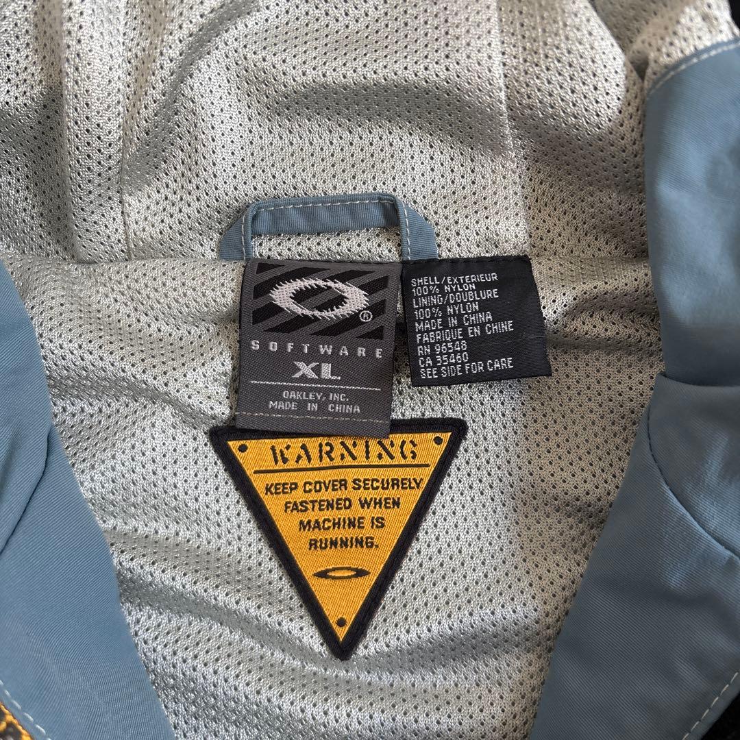 90s 00s OAKLEY SOFTWARE ナイロンジャケット　ソフトウェア