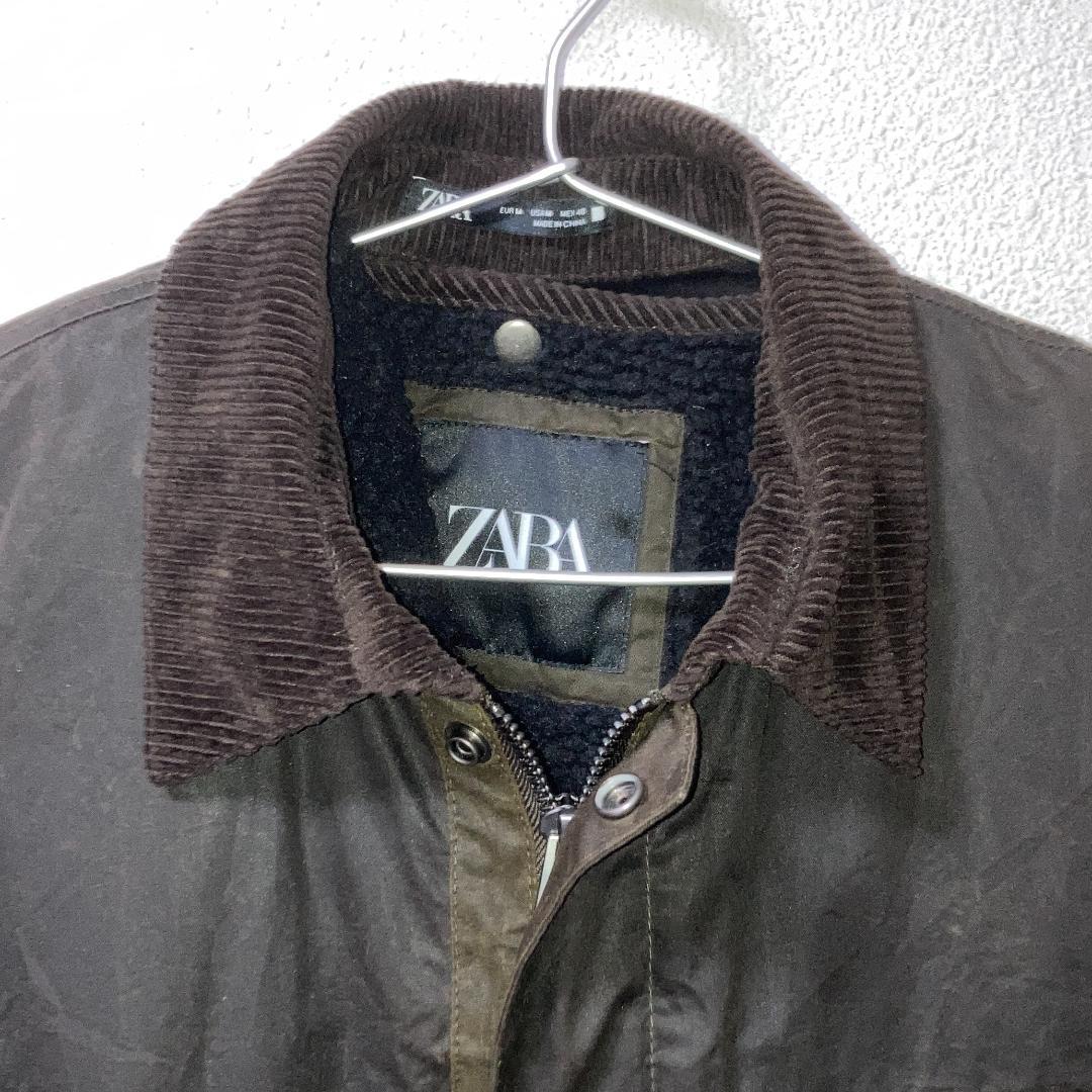 ジャケット・アウター waxed cotton color-block jacket w liner