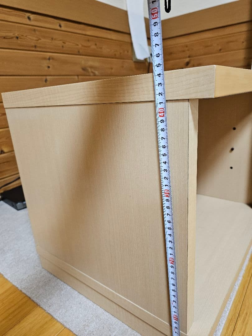 ナチュラルカラー木製　 テレビ台　ローボード 　スライド扉 収納付き 150cm