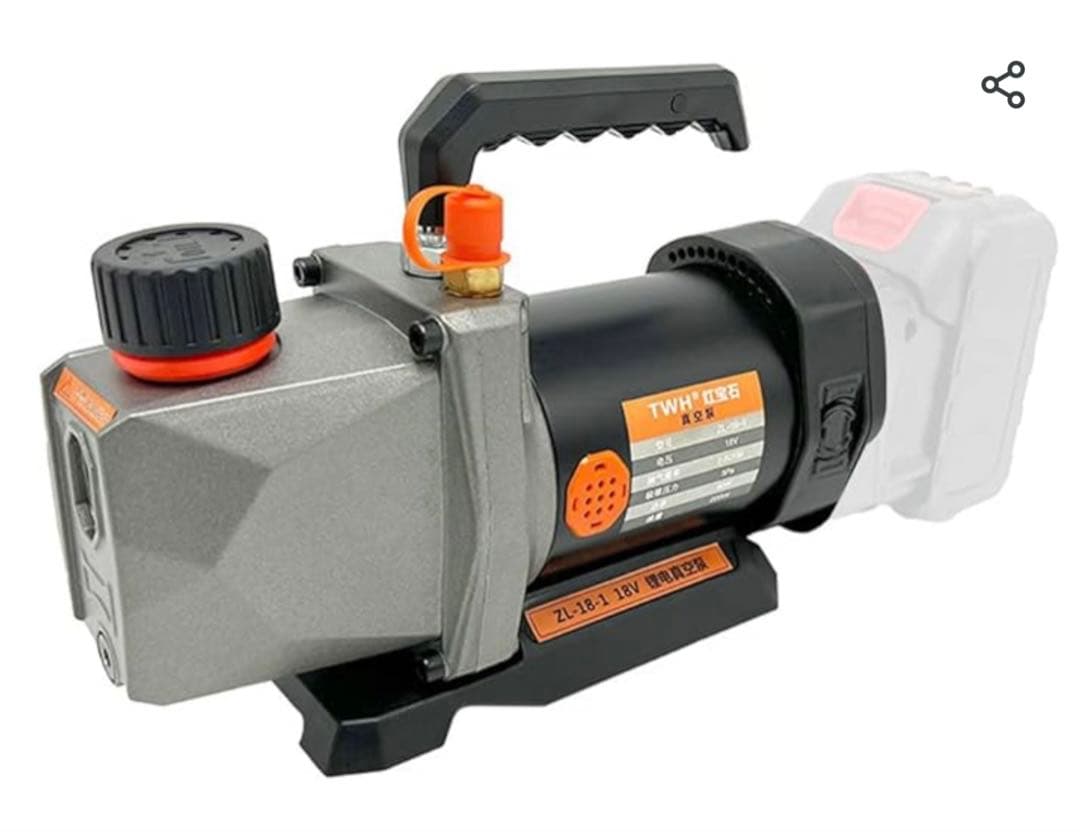 コードレスエアコン真空ポンプ　フレアトルクレンチセット