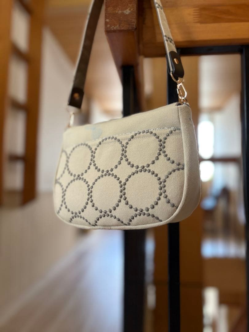 ミナペルホネン⚫︎ハンドメイド⚫︎ミディアムパン　肩ショルダー