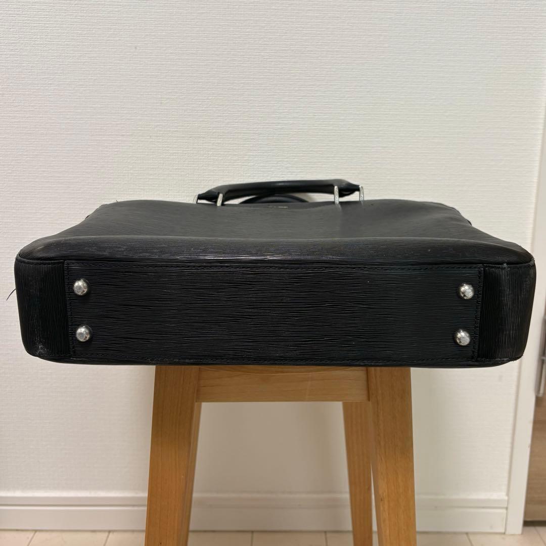 PELLE MORBIDA ペッレモルビダ ビジネスバッグ ブラック ストラップ