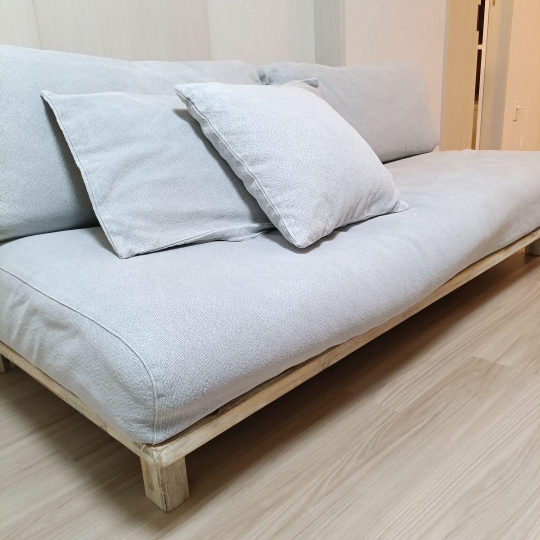 UNICOソファ　オットマン無し　3人掛け