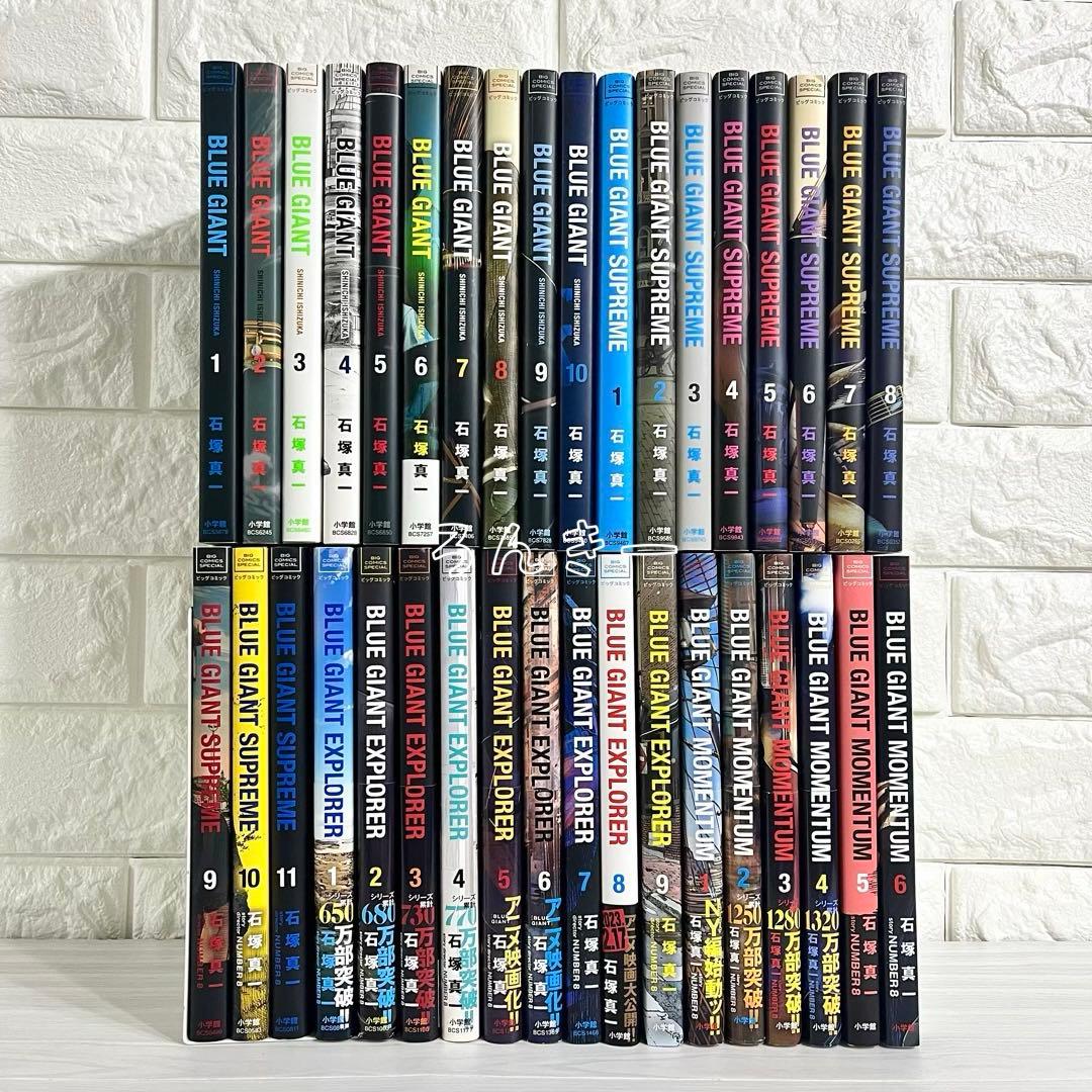 ブルージャイアント BLUEGIANT 状態良好 シリーズ36冊 全巻セット