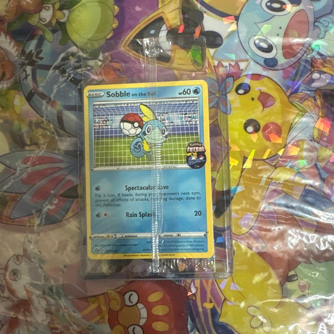 ポケモンカード　ポケカ　海外　プロモーションカード　プロカ　メッソン　フットサル