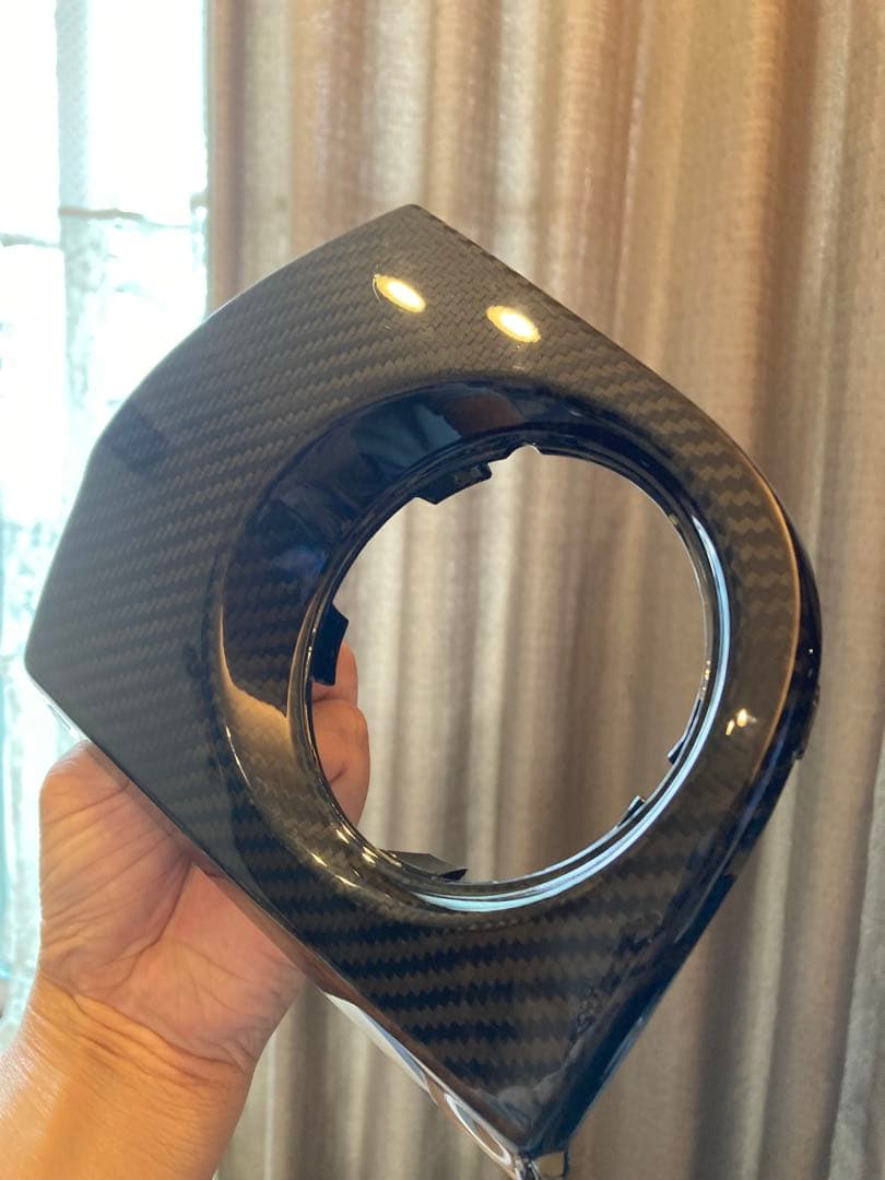 アバルト595 esseesse　純正インパネ　パネル　カーボン　右ハンドル