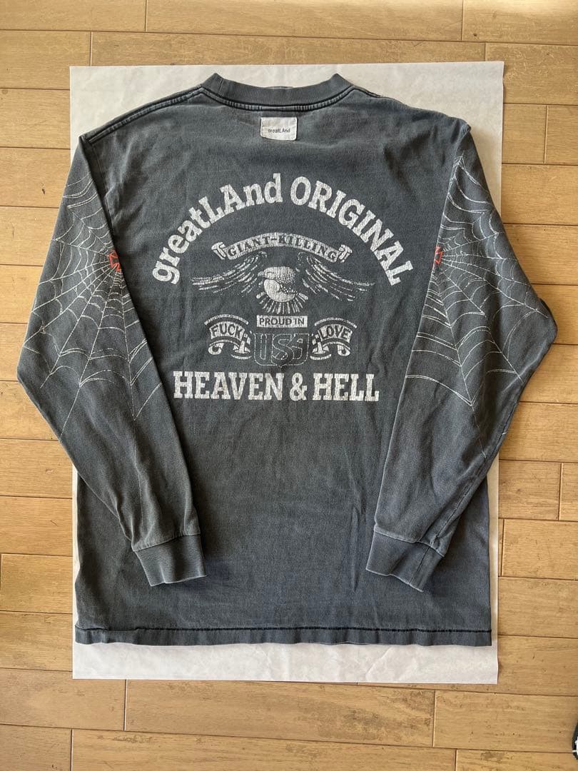 トップス greatLAnd ORIGINAL SPIDER LS 10 YEARS