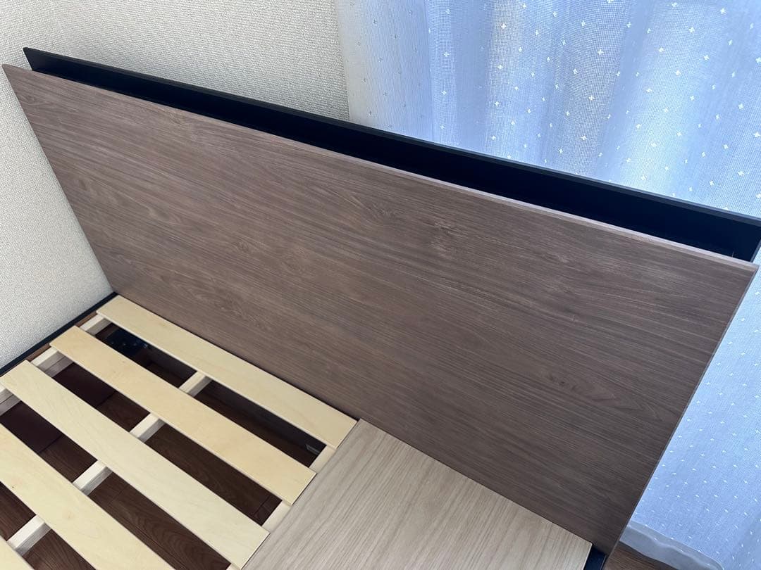 kenji3　フランスベッド　セミダブルフレーム　シーリーマットレス付き