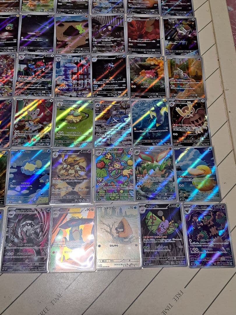 あ*ケ様 【300円開始】AR CHR 63枚 イーブイ コダック ゴース ラテ