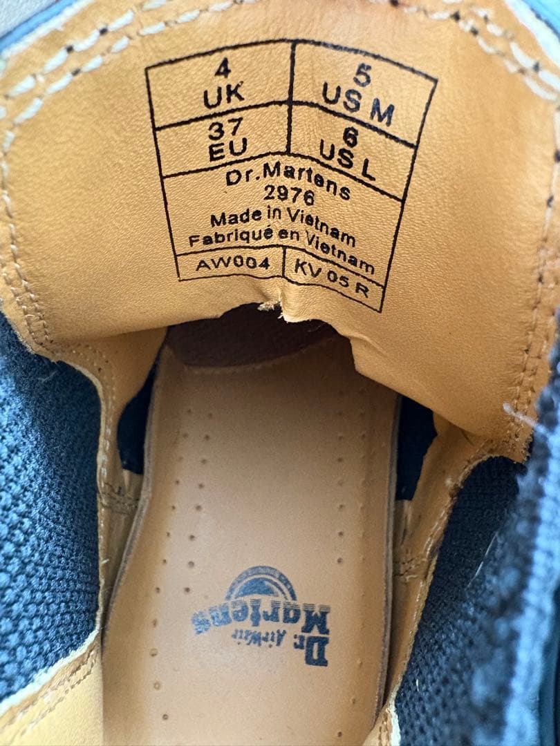 ドクターマーチン　サイドゴアブーツ UK4