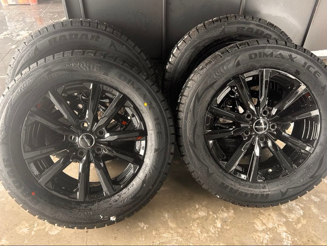 新型アルファード⭐️ヴェルファイア⭐️専用⭐️17 インチ⭐️スタッドレスアルミホイール